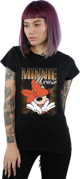Immagine prodotto Disney Minnie Mouse Bow Montage Maglietta Donna (L)