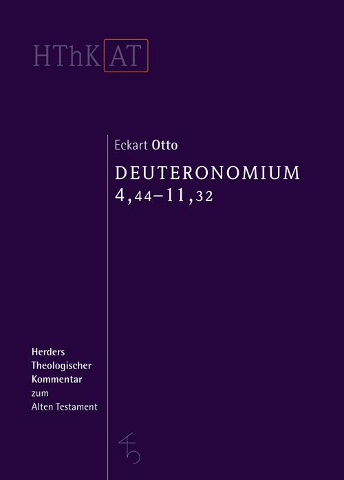 Immagine prodotto Herders theologischer Kommentar zum Alten Testament / Deuteronomium1-11 (Tedesco, Eckart Otto, 2012)