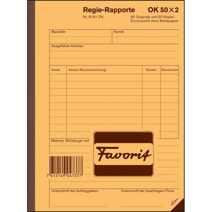 Immagine prodotto Favorit Relazioni del direttore (2 x)