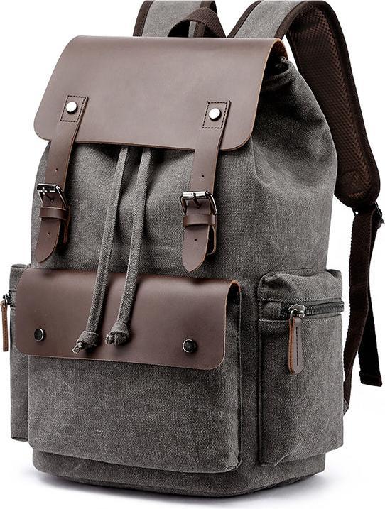 Immagine prodotto Only-Bags.Store Zaino di tela retrò alla moda, zaino per computer, zaino scolastico per studenti, zaino casual