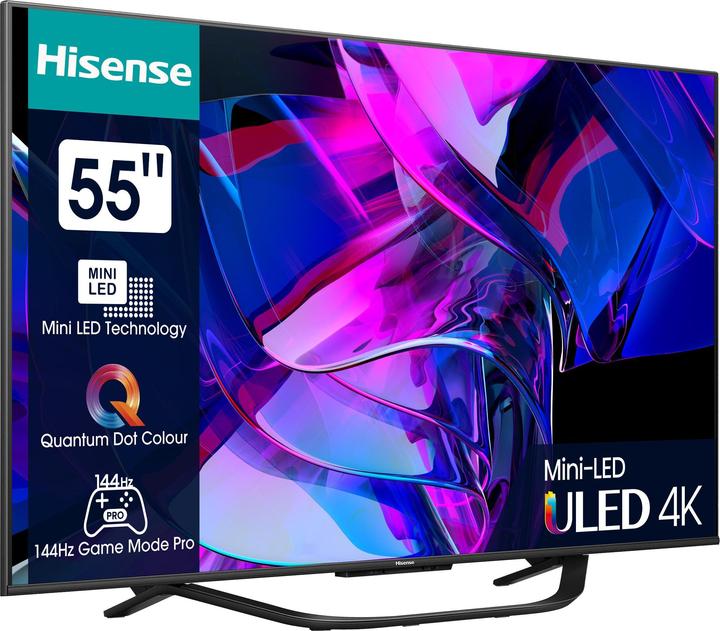 Actual product image Hisense TV 55U7KQ (55", LED, 4K, 2023)