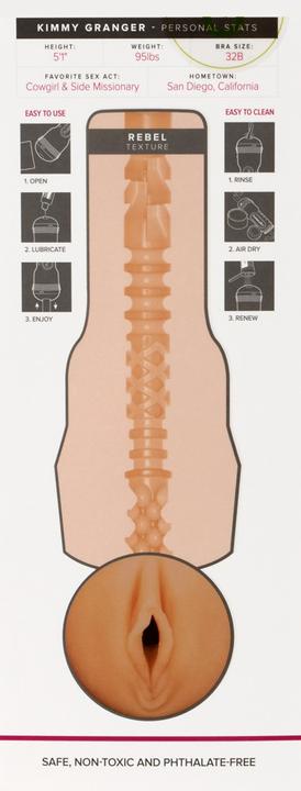 Actual product image Fleshlight Kimmy Granger Rebel