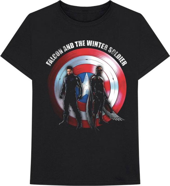 Marvel Falcon & Winter Soldier Shield Logo