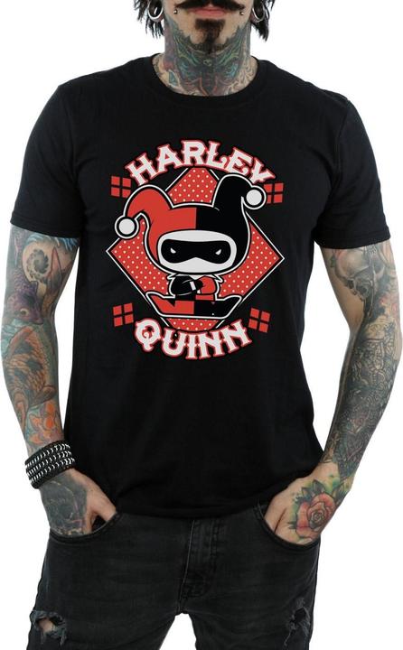 Immagine prodotto Harley Quinn Maglietta in cotone Chibi per uomo (XXL)