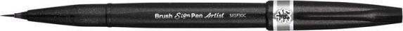 Actual product image Pentel Sign Pen Brush Artist (Grey, 1 x)