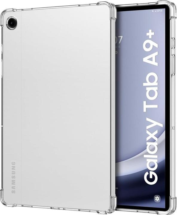Produktbild Screenguard Samsung Galaxy Tab A9+ Hülle Crystal Soft Airbag Bumper (Galaxy Tab A9+)