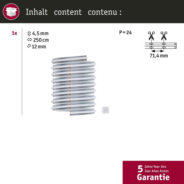 Produktbild Paulmann MaxLED 1000 Full-Line COB Stripe (RGBW, 250 cm, Indoor)