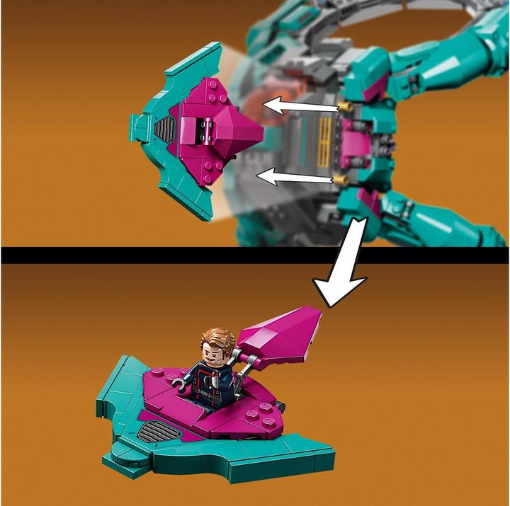 Actual product image LEGO The Guardians' new ship (76255, LEGO Marvel)