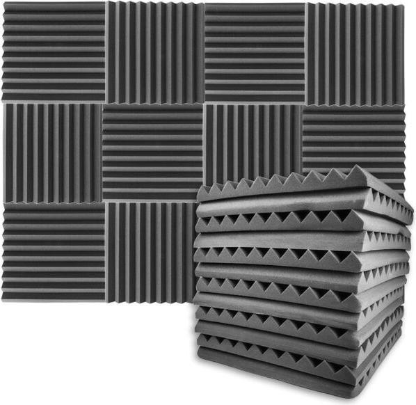 Produktbild No Name DNA AM1 Akustikplatte Set mit 12 Stk. grauer Schaumstoff (12 Stk.)