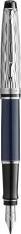 Actual product image Waterman Fountain Pen Expert DeLuxe C.C Deep Lacquer F (Blue, 1 x)