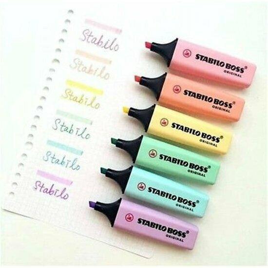 Immagine prodotto STABILO Boss Original Pastel (Rosso corallo, 5 mm, 1 x)
