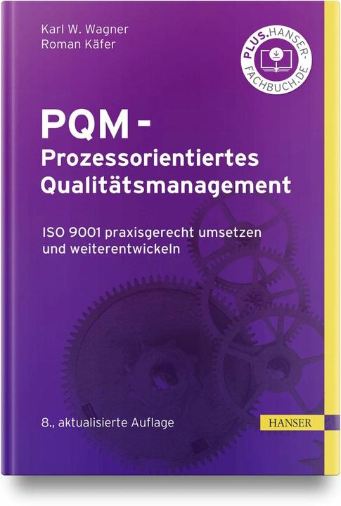 Immagine prodotto PQM - Gestione della qualità orientata al processo (Tedesco, Karl Werner Wagner, Scarabeo romano, 2023)