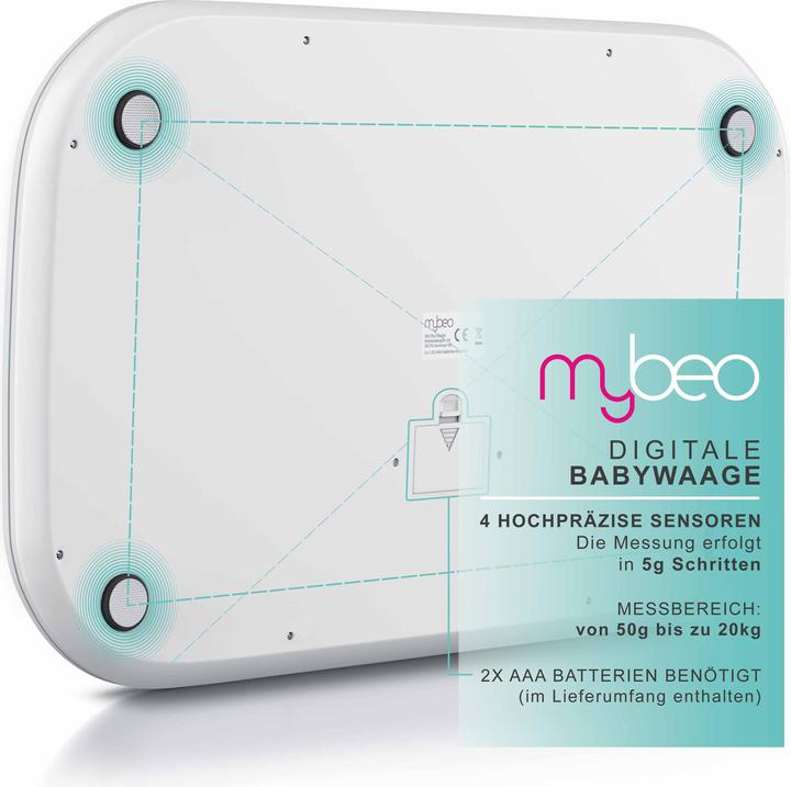 Produktbild Mybeo Digitale Babywaage mit Display (20 kg)