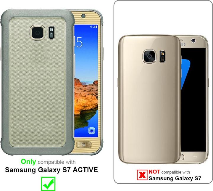 Actual product image Cadorabo Chain case for Samsung Galaxy S7 ACTIVE necklace cover adjustable