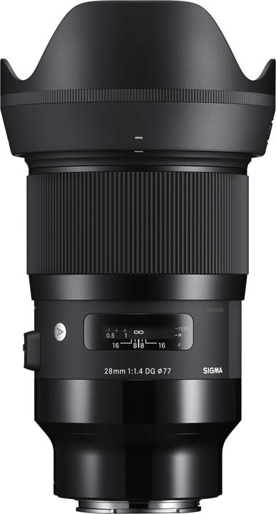 Immagine prodotto Sigma 28mm f/1.4 DG HSM ART, Sony E (Sony E, APS-C / DX, Full-frame)