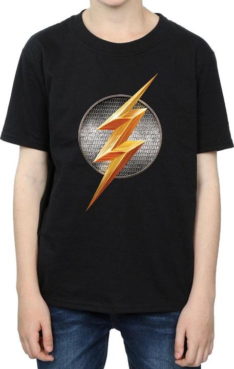 Immagine prodotto Justice League Movie Flash Emblem Maglietta Ragazzi (128)
