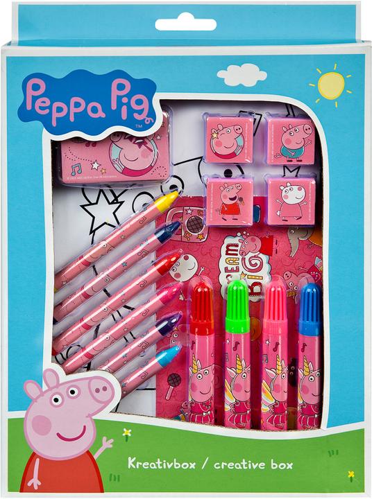 Immagine prodotto Undercover Creative Box Peppa Pig, set di 26 pezzi per l'artigianato