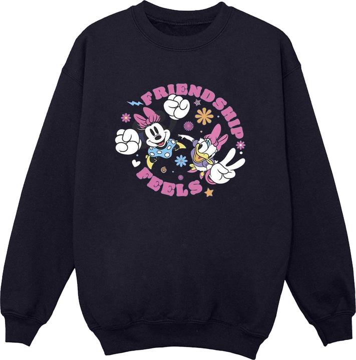 Actual product image Disney Womens/Ladies Minnie Mouse Daisy Friendship Sweatshirt (M)