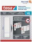 Image du produit tesa Powerstrips pour papier peint & plâtre, 1kg de maintien, 6x bandes adhésives double face