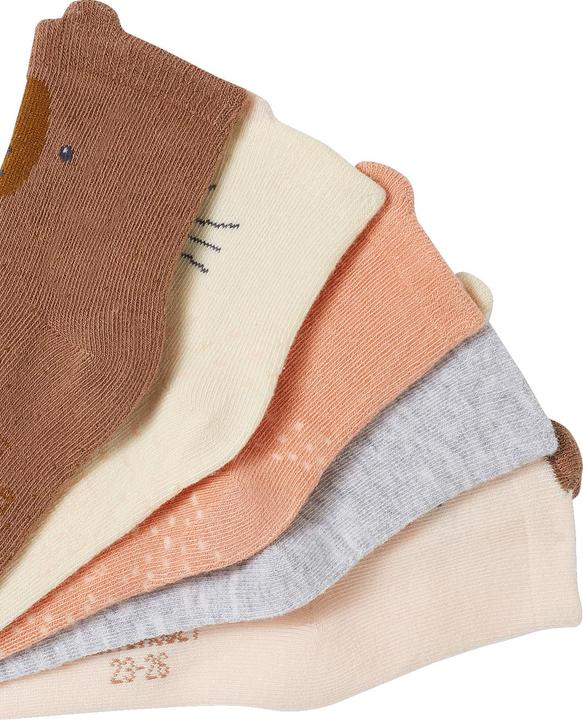 Produktbild Vertbaudet 5er-Pack Baby Socken mit Tieren Oeko-Tex (5er Pack, 23 - 26)