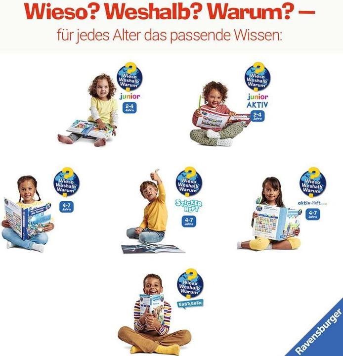 Image du produit Ravensburger Wieso? Weshalb? Warum? junior, Band 26: Der Hubschrauber (Allemand, Andrea Erne, Wolfgang Butcher, 2022)