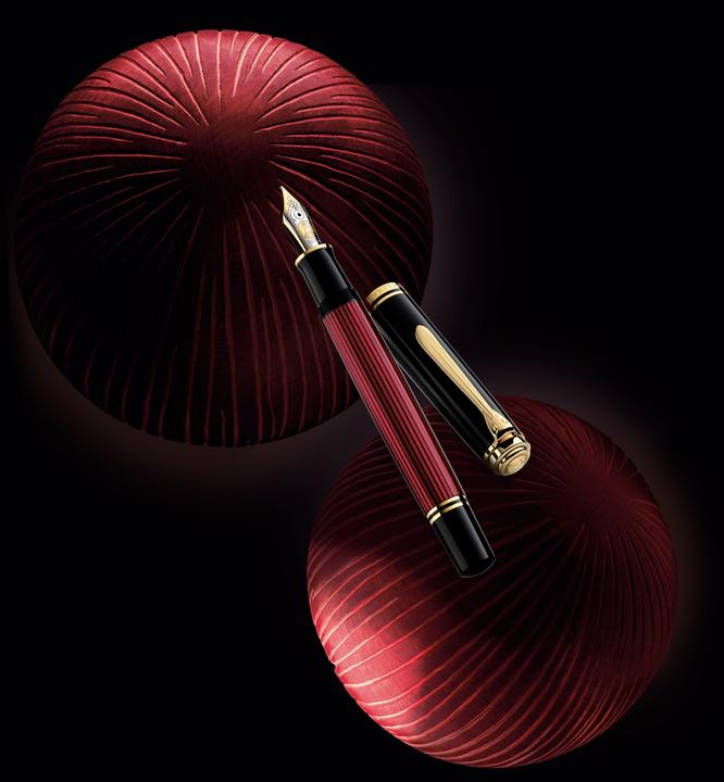 Immagine prodotto Pelikan Sovrano (Nero, Oro, Rosso, 1 x)