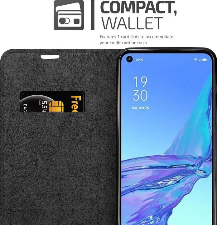 Productafbeelding Cadorabo Boek Onzichtbare Magneethoes (Oppo A53)