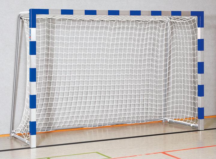 Sport-Thieme Handballtor in Bodenhülsen stehend, 3x2 m
