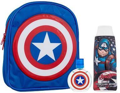 Actual product image Captain America Eau De Toilette Spray 50ml Set of 3 (Eau de toilette, 50 ml)