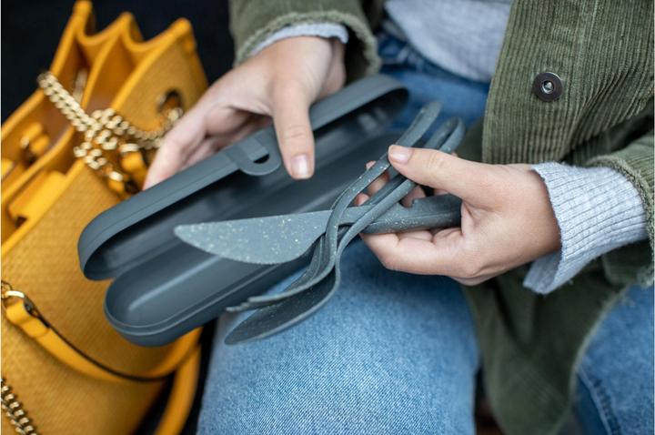 Immagine prodotto Koziol Valigetta di posate Klikk (1 Pezzo/i, Set di posate)
