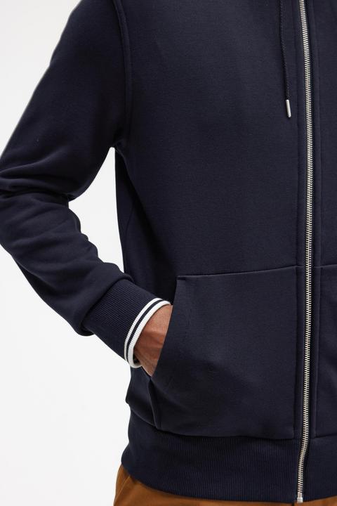 Produktbild Fred Perry Hooded Jacket Navy (S)