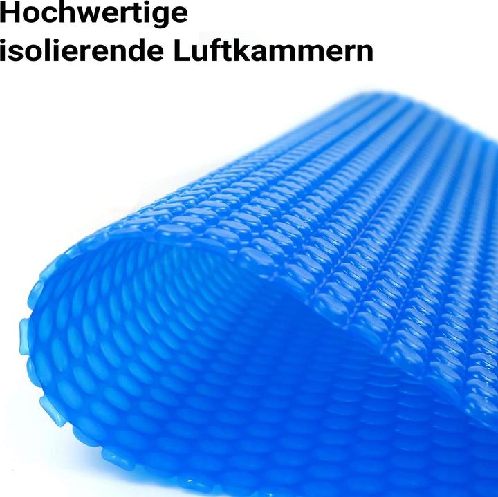 Image du produit Wiltec Bâche à bulles Ronde 5m Bleue Couverture de piscine solaire Chauffage 120µ