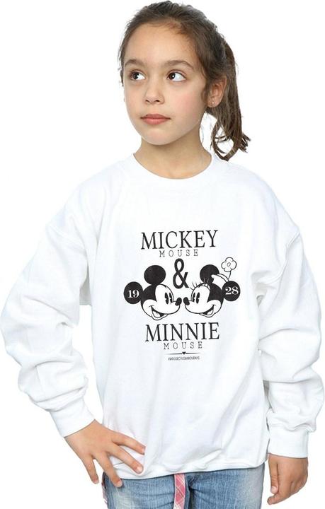 Immagine prodotto Disney Mickey And Minnie Mouse Mousecrush Mondays Felpa Ragazze (140, 146)