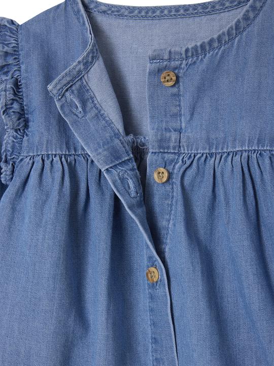 Produktbild Vertbaudet Baby Bluse aus Light-Denim (80)