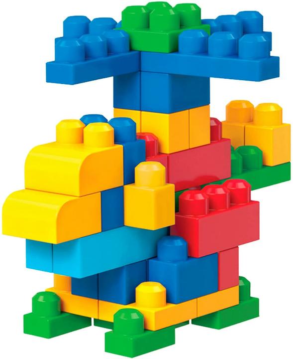 Produktbild Mega Bloks Bausteinebeutel bunt (80 Teile)