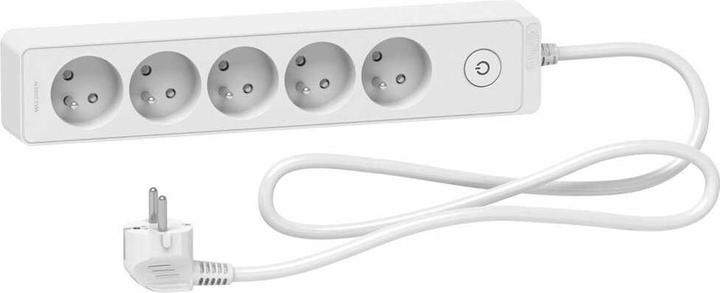 Image du produit Schneider Electric Protection contre les surtensions Odace 5 prises 1,5 m blanc (ST9351W) (1.50 m, PECO 7/5)