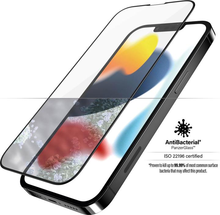 Actual product image PanzerGlass Display protection film (1 Piece, Apple iPhone 13)