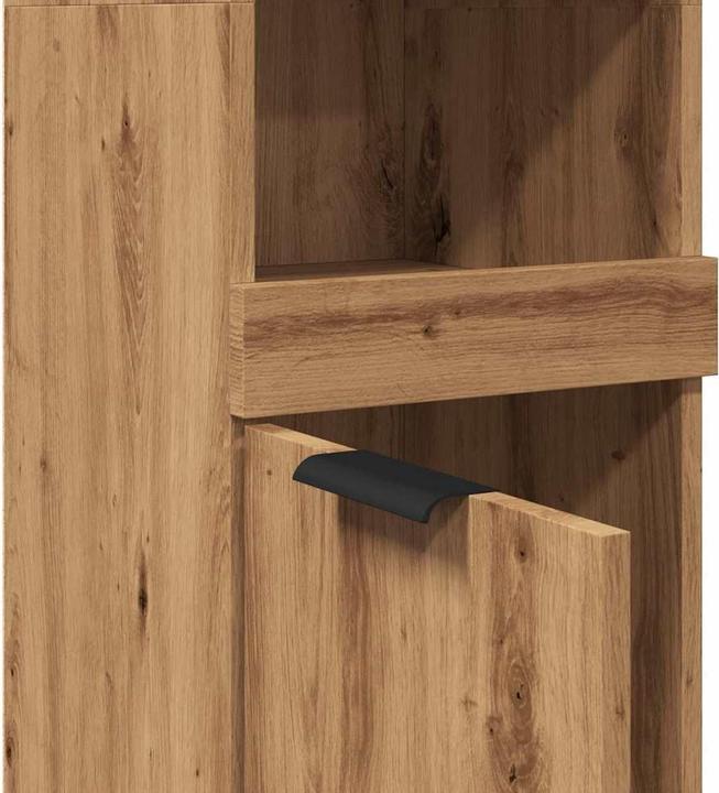 Produktbild VidaXL Badschrank Artisan-Eiche 32x34x188,5 cm Holzwerkstoff