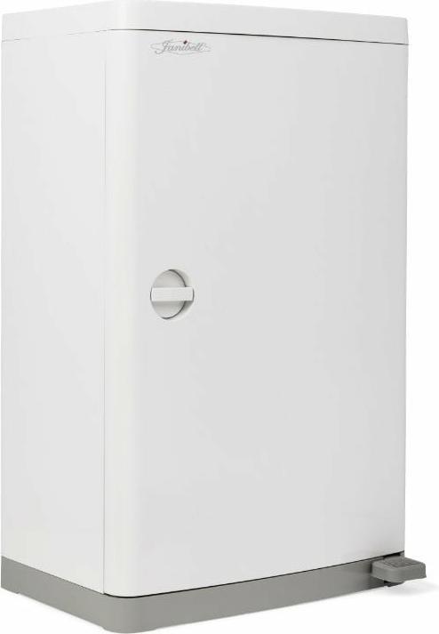Janibell Nappy Pail Diaper Pail Waste Bin White 43 L with Large Capacity and Foot Pedal, Efficient u