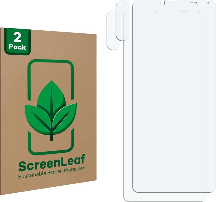 Immagine prodotto ScreenLeaf Pellicola protettiva sostenibile Pellicola protettiva dello schermo chiara trasparente (2 Pezzo/i, Sony Xperia 10 V)