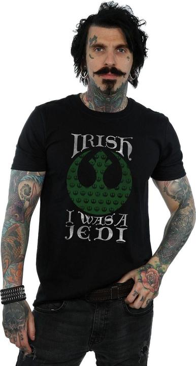Immagine prodotto Star Wars Irish I Was A Jedi Maglietta Uomo (L)