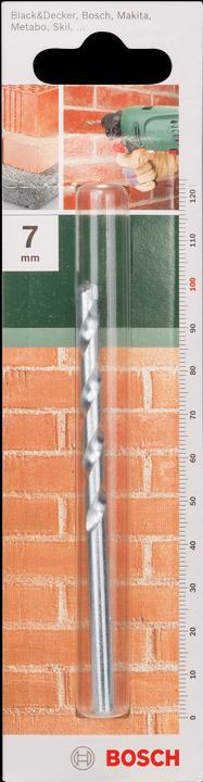 Actual product image Bosch Zubehör Masonry drill bit according to ISO 5468 D= 7.0 mm L= 100 mm (5.2 mm)