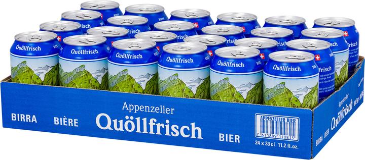 Appenzeller Bier Entrepôt d'Appenzeller Quöllfrisch (24 x 33 cl)