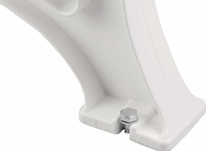 Actual product image Blome Floor anchoring, set of 2, 4 screws.