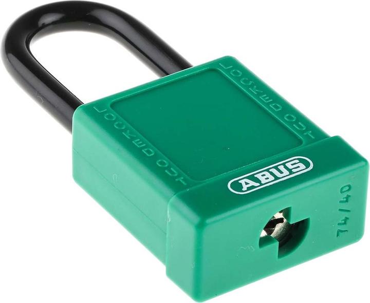 Produktbild Rs Pro Green Non Conductive Safety Padlock,Std.