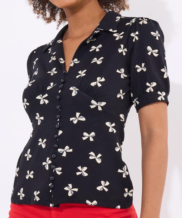 Produktbild Joe Browns Bow Print Jersey Top (42)