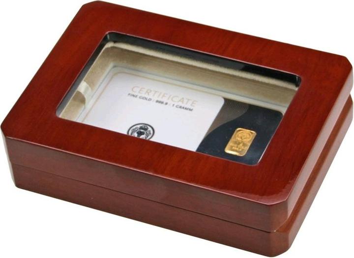 Actual product image Safe Wooden case for Slab coin card
