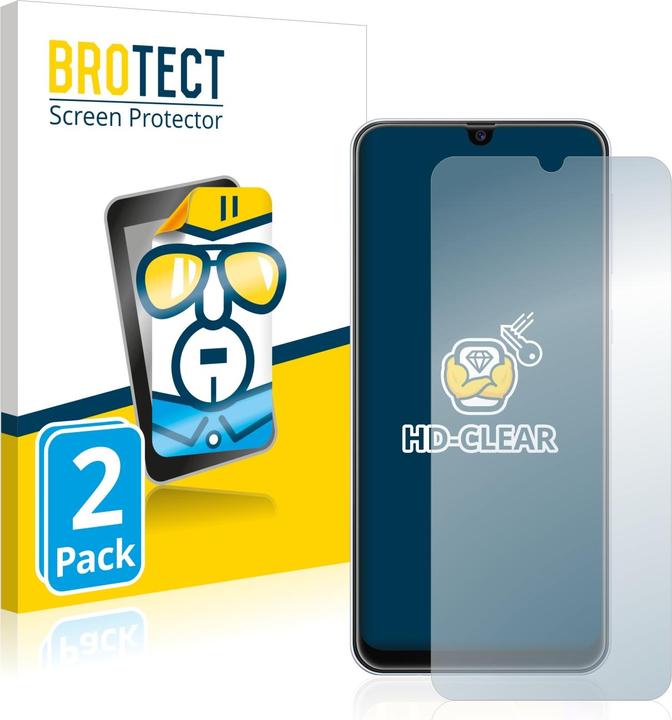 Productafbeelding BROTECT Schermbeschermer Clear (2 Stuk, Samsung Galaxy M30)