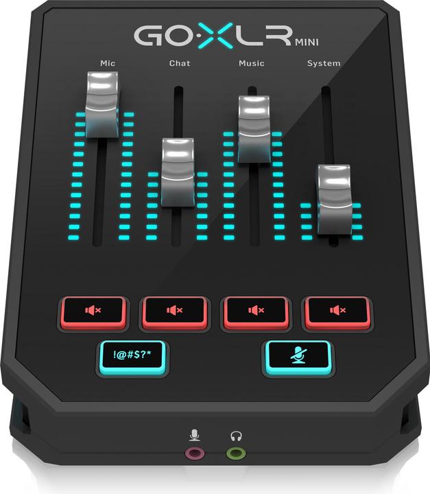 Produktbild TC Helicon GoXLR Mini, Mixer & USB Audio Interface (USB, 3.5mm Klinke)