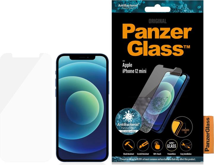 PanzerGlass Screen Protector (1 Piece, Apple iPhone 12 mini)